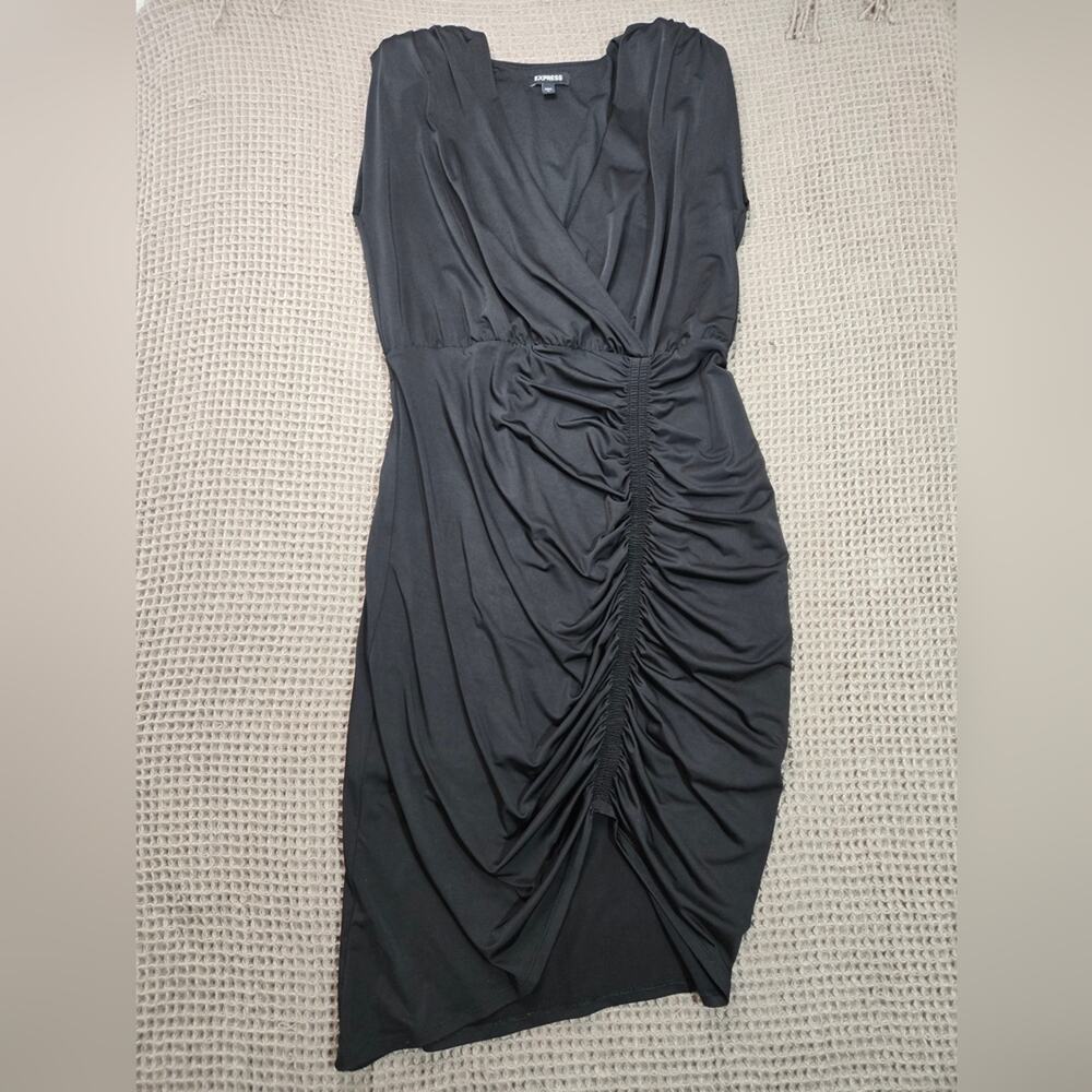 Express Elegant Black Sleeveless Dress Size‎ Medium #87